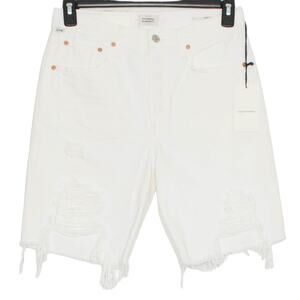 NWT Citizens Of Humanity Jean Shorts Ambrosio Bermuda High Rise Minimalist 26